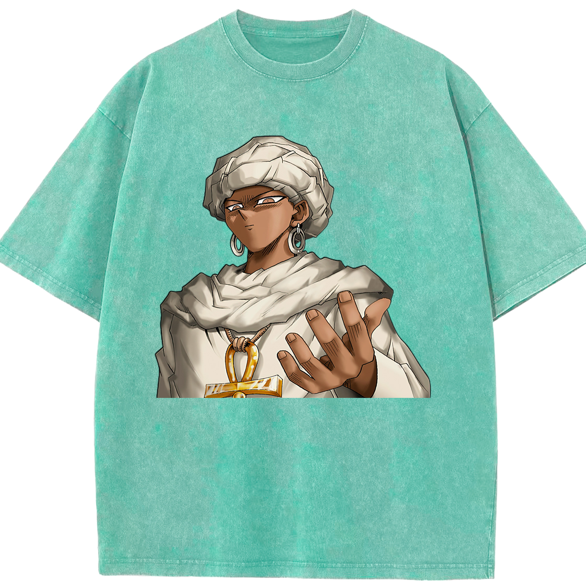 （画像用） 遊☆戯☆王 Yu-Gi-Oh! 綿100% ヴィンテージ風 半袖Tシャツ（フロントプリント）